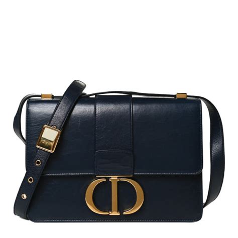 dior indigo 30 montaigne flap bag